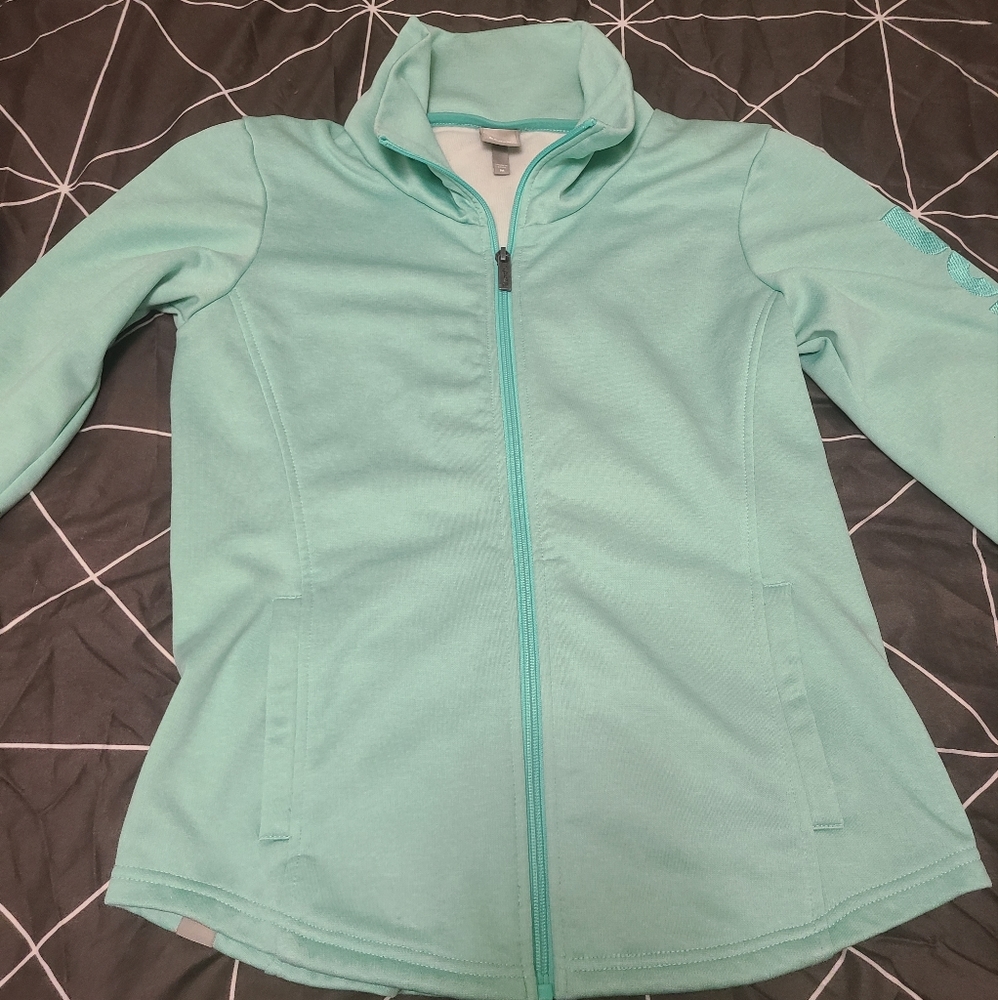 Brand new aqua women's Bench sweater in Medium.